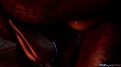 Sarah Bryant is possessed by a demon and takes on two hard cocks in this supernatural double penetration [SFW] video