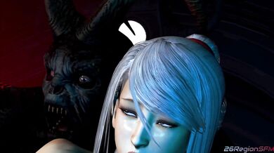 Sarah Bryant is possessed by a demon and takes on two hard cocks in this supernatural double penetration [SFW] video