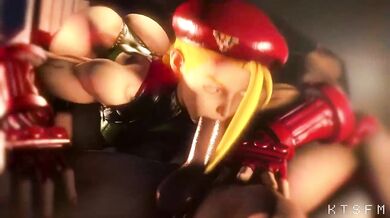 Female Bodybuilder with Huge Tits Fucked by Deepthroating Blowjobs - KTSFM