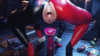 Harley Quinn Rides Her Favorite Toy [Resc*rt]