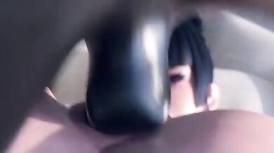 Sexy Nyotengu Gets Facialized in 4K Ultra HD!