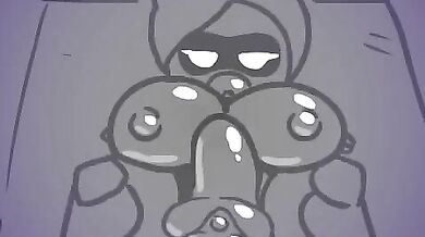 Erotic Inflation: The Girl and Her Huge Keycocks