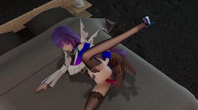 The Trap of Eros: Miaoshaquan Rapes Mei and Raiden in the Walls while Insects Fuck Them