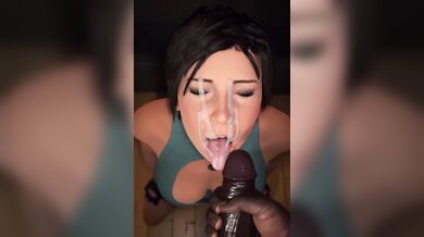 Lara enjoys her hardcore anal adventure with two massive dildos