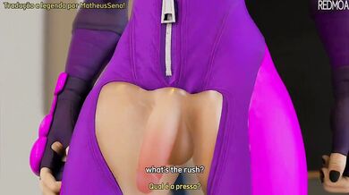 Sexy Juri, Futanari Cammy and Redheads - Legendado em PT-BR e EN