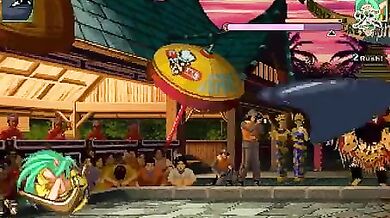 Kuromaru vs Cham-Cham the Monkey Mugen - The Ultimate Hentai Battle!