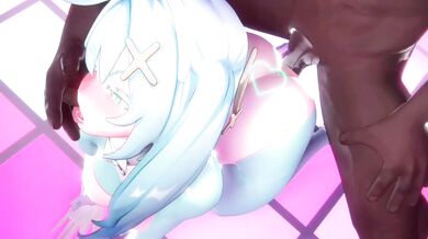 Faruzan and her blacked out dog-style session with Lemont8