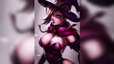 Witch mercy: Spooky slut all year long