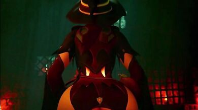 Witch mercy: Spooky slut all year long