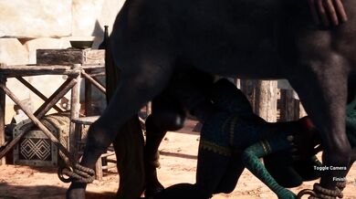 The Centaur with a Carnal Instinct fucks a Female Draconid in this hot porn video