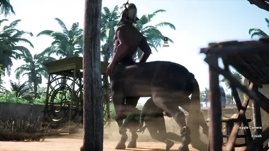 The Centaur with a Carnal Instinct fucks a Female Draconid in this hot porn video