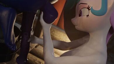 My Little Pony: Friendship is Magic - Celestia and Lunas Behind the Scenes POV with HJ