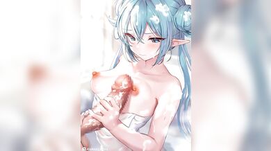 Lustful Masturbation With Cumshot On Breasts By Sexy Amazon Girl From Japan