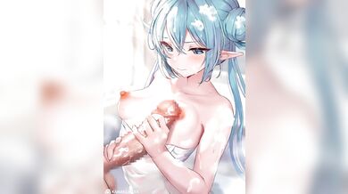 Lustful Masturbation With Cumshot On Breasts By Sexy Amazon Girl From Japan