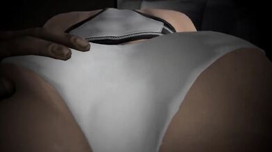 Chun-Li headscissored Bruiser Joel on the bed as she dominated him in a passionate, intense hentai porn video