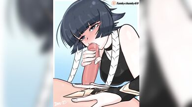 Shinigami Sex Craze: Rukia Kuchiki (Bleach) - Sexual Misadventure with Soifon (Tunkychunky69)