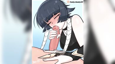 Shinigami Sex Craze: Rukia Kuchiki (Bleach) - Sexual Misadventure with Soifon (Tunkychunky69)