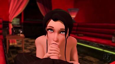 Watch as she fights her way through the flux of cum, moving it like a heroic force to push past the obstacles standing in her way