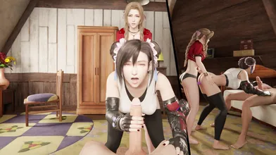 Good Times with Aerith and Tifa: A XXXtasy!