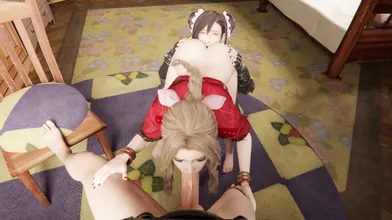 Good Times with Aerith and Tifa: A XXXtasy!