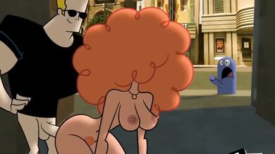 Big-Breasted MILF Astrozolt Gets Fucked by Johnny in the City of Bellum