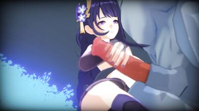 A divine hand job with the goddesses