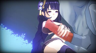 A divine hand job with the goddesses