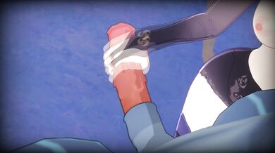 A divine hand job with the goddesses