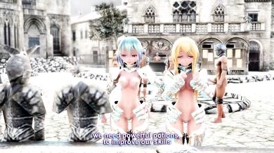 Miku and Rins Lustful Obsession - Nymphomaniacs on the Loose!