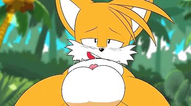 Watch the action unfold in Tails Riding [KingofacesX]