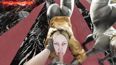 Licking the Barons Cock - 4K Hentai Blowjob Porn Video with Baron Von Meowsberg