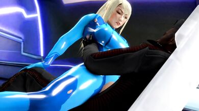 Two hot girls in steamy action - Samuss cowgirl position 2 with Kamina and Kirei!