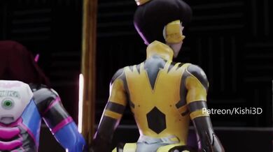 My step sister is a smoking hot babe with the biggest ass Ive ever seen Watch her get fucked from behind by two dudes in these thigh high boots