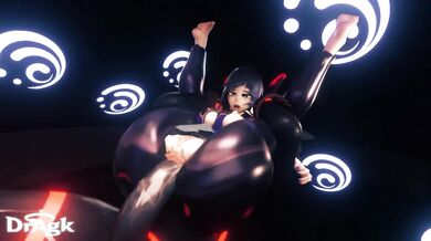 Dragon Lady Yelana and her hot babysitter Mitra take it up the butt!