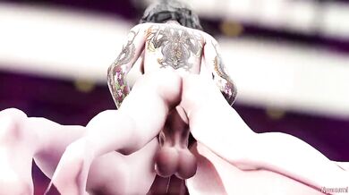 Watch the sexy Nyakumi get fucked from behind by her boyfriend in this remixed hentai futa porn video!