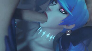 Gwen gets double-teamed by BricePanda and his pals!