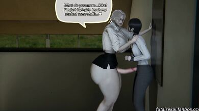 Watch the hottest scene between Rika and her Futa teacher who is in a mood for some kinky fucking!