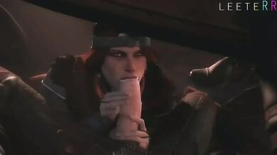 The Freshman with a Thirsty Mouth - Cerys and Craite Blowjob Adventure