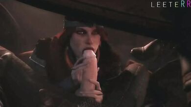 The Freshman with a Thirsty Mouth - Cerys and Craite Blowjob Adventure