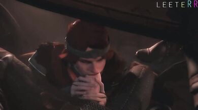 The Freshman with a Thirsty Mouth - Cerys and Craite Blowjob Adventure