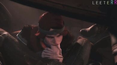 The Freshman with a Thirsty Mouth - Cerys and Craite Blowjob Adventure