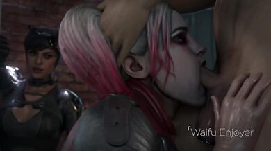 Harley Quinns Van Fuck-tacular Adventure