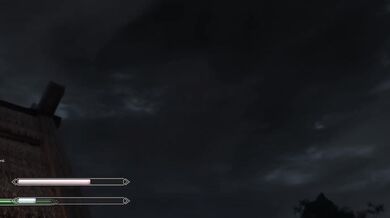 Splashing in the rain, Serena gets soaked as she fucks under a downpour