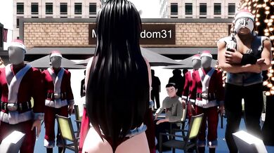 The Naughty Elves Gangbang and NTR Christmas!