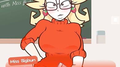 Watch as Peachypop34 gets detained for her naughty doodles in the school library!