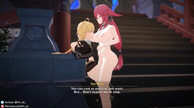 Yae and Miko uncensored in 4K [Directors Cut]