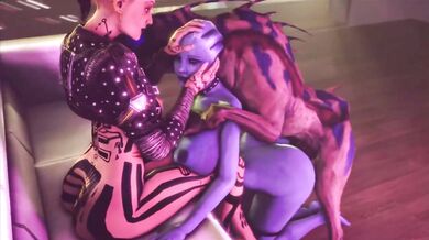 The Alien Princess And Her Furry Lover - Jujala: The Fornication of Liara TSoni with Varren the Fertile