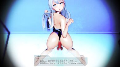 The Mega-hot Suzuya in a swimming pool gets fucked by her sexy boyfriend!