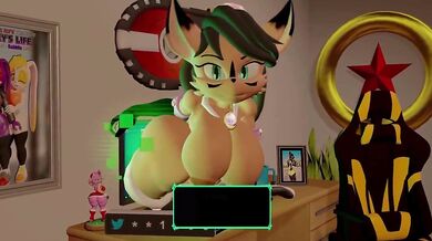 Sexual Tension at Its Peak - Stuck on the Screen [WhooFly]