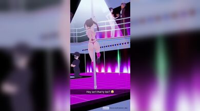 Watch the most sensual pole dancing performance of Ty Lee, as she strips down in front of Breakwater Ridge!